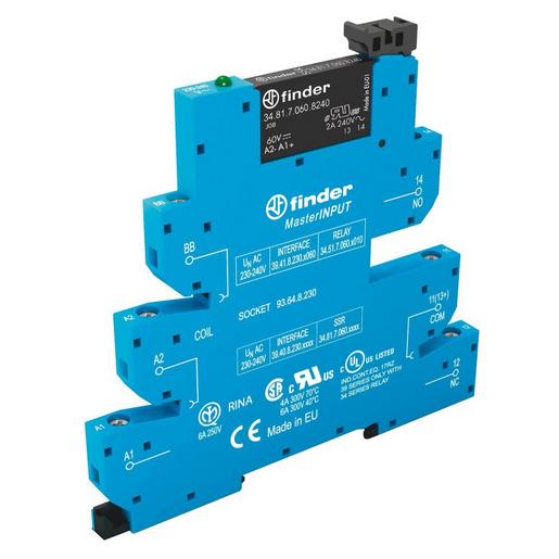 39.40.0.024.9024 Koppelrelais MasterINPUT, mit Schraubans