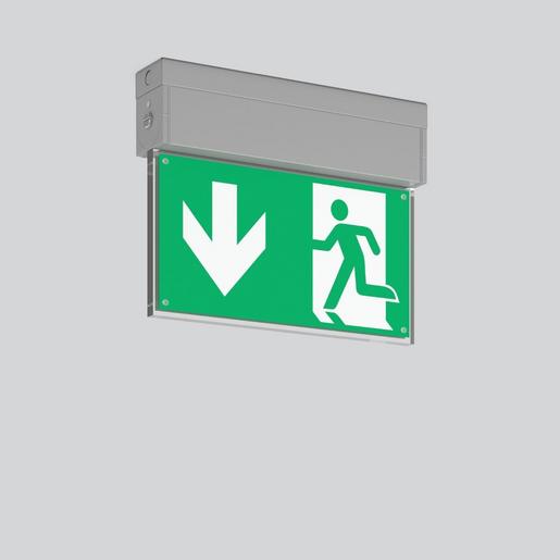 672217.004.1 GSUN S, 4,7 W, silber Decken- und Wandle