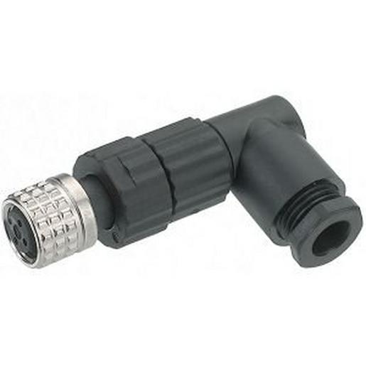 ELWIKA 4008 V Rundsteckverbinder, M8, Steckbuchse, Rec