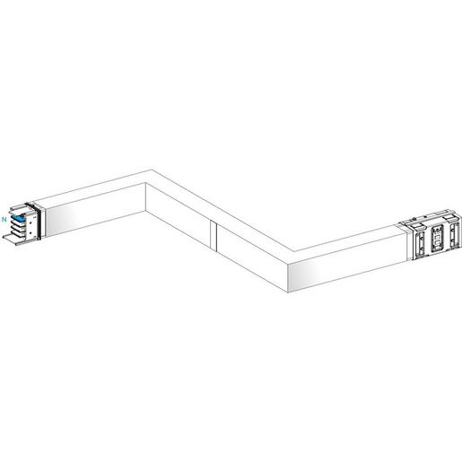 KSA1000DZCH43F KSA Z-Element, 1000A, hochkant, rechts-l