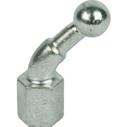 KFP 20 W45 M12 Kugelfestpunkt D 20mm 45° abgewinkelt m.