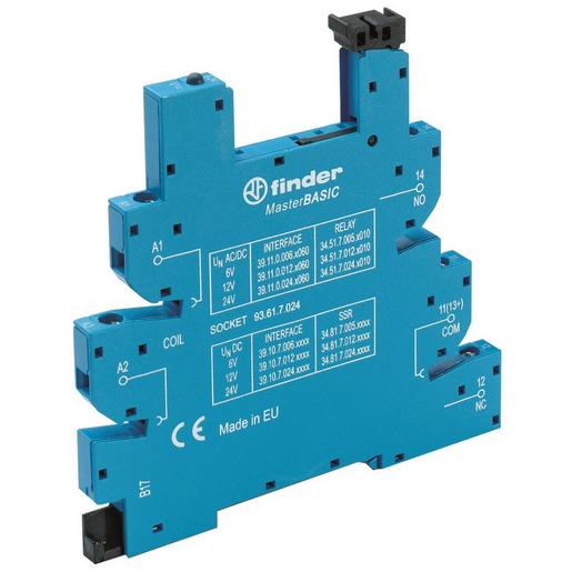 93.61.7.024 Fassung mit Schraubanschlüssen, für Rela