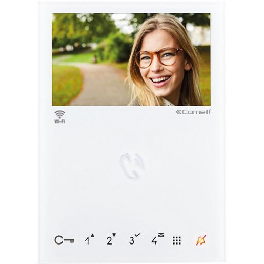 6741W Innenstation Video, Mini HF, WiFi, weiss