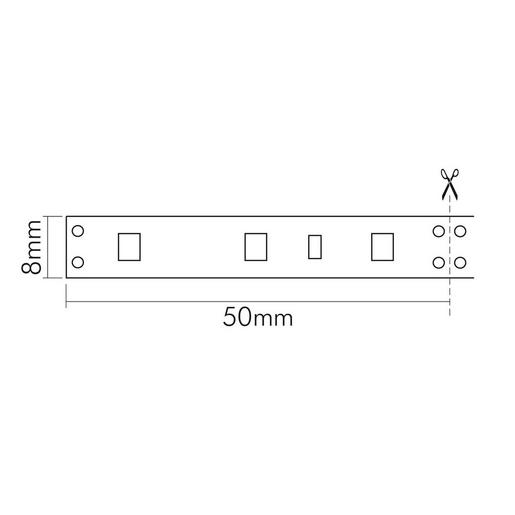 Flexible LED SMD 3528 12V Flexible LED SMD 3528 2m grün 4,8W/m 12V