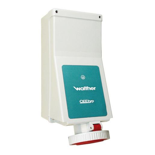 178407 Wasserdichte Wandsteckdose zur Innenbefe