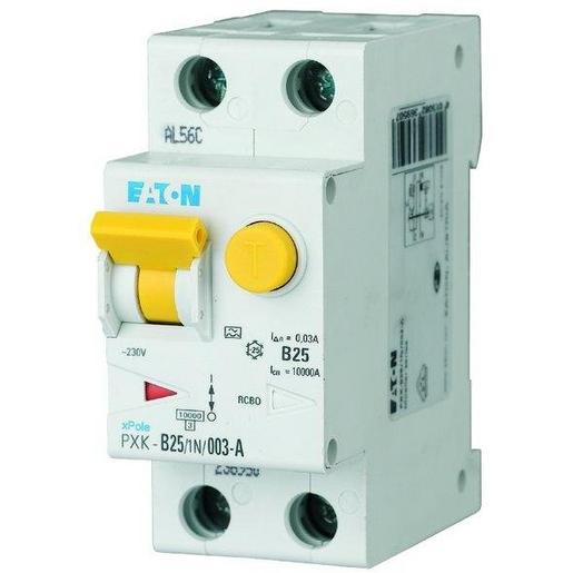 PXK-C25/1N/003-A FI/LS Kombination, 25 A, 30 mA, LS-Chara