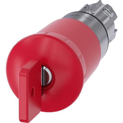 3SU1050-1HQ20-0AA0 Not-Halt-Pilzdrucktaster, 22mm, rund, Me