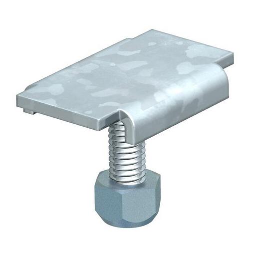 KS 23 35 FT Klemmstück für C-Gitterrinne M6x20 Stahl