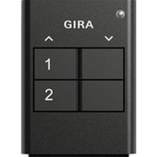 535210 Funk Handsender 2f Gira eNet Anthrazit