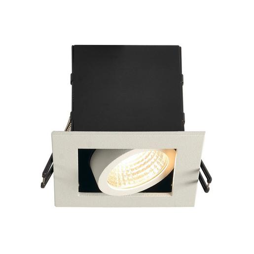 KADUX 1 DL weiß 3000K eckig 38° KADUX, Einbauleuchte, einflammig, LED, 3