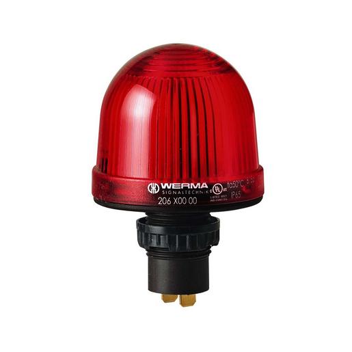 206.100.00 Dauerleuchte EM 12-48VAC/DC RD