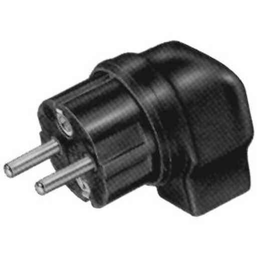 341/GU/WI Vollgummi Stecker 341 Winkel