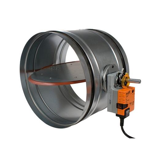 Zuluftklappe 200 mm Zuluftklappe Servomotor luftdicht 200 mm