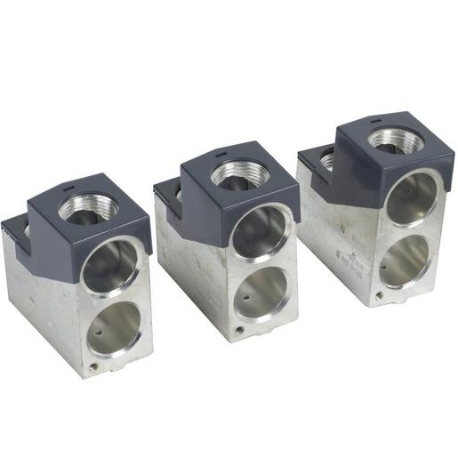 AL600LS52K3 Alu Rahmenklemmen (3 Stk.) 2x70-185mm² f