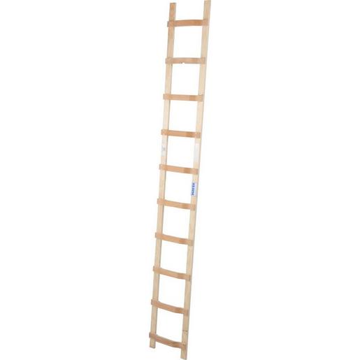 804419 DachLeiter Holz, 10 Sprossen