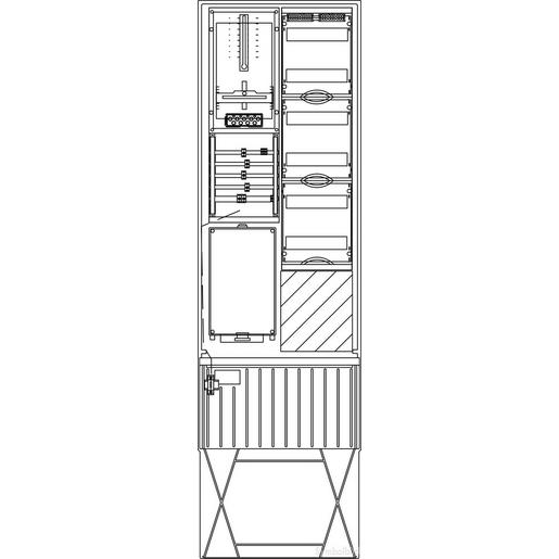 ZS341.N5.24 ZS A340 N5 1Z 3.HZ 24TE Zähleranschlusss