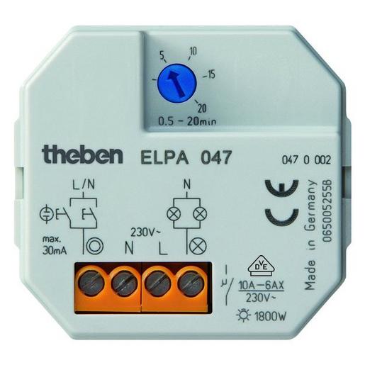 ELPA 047 Unterputz-Treppenlicht-Zeitschalter, Nul