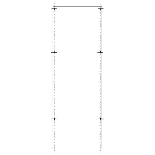 SY79267M PVC-Montageplatte AS-202 für SL202, 1000