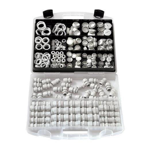 KM-K Grundsortiment Koffer Grundsortiment metrische Kunststoffkabel