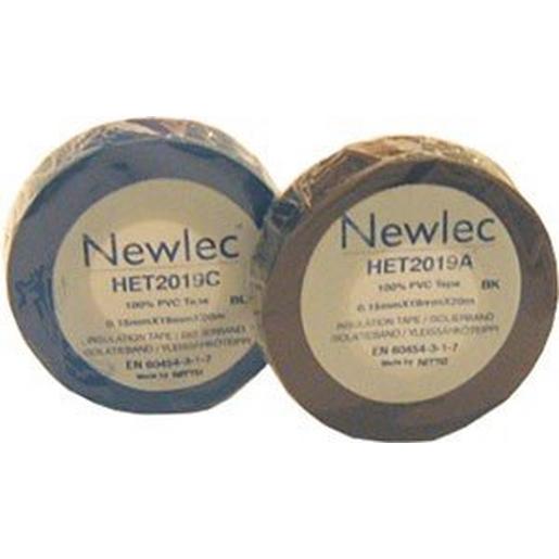 HET1015B Isolierband PVC 10m x 15mm braun