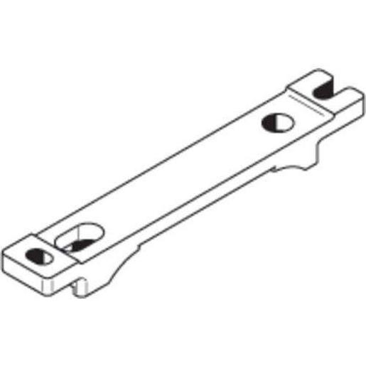 124908 Deckenschiene, zur Deckenmontage der Leu