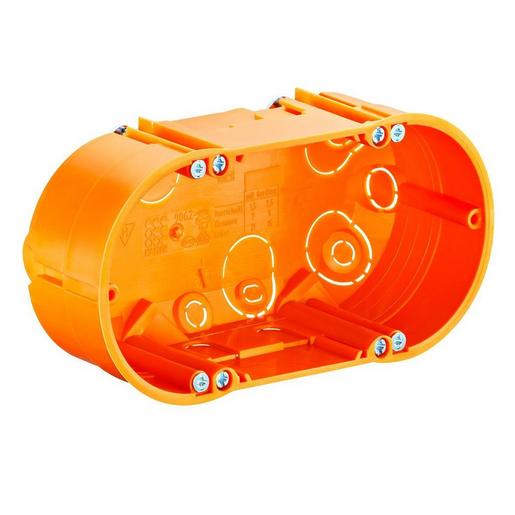 9062-02 Hohlwand Doppel-Geräte-Verbindungsdose,