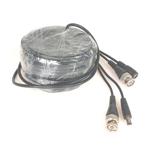 KOAX-MULTI-EASY-20C Koaxkabel 20m mit beidseitig montierten