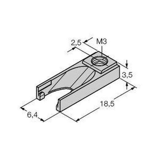 UNT-STOPPER Zubehör, Schaltpunktsicherung, für T-Nut