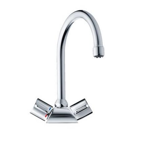 WST Temper.-Waschtischarmatur, WST, Chrom-Ob