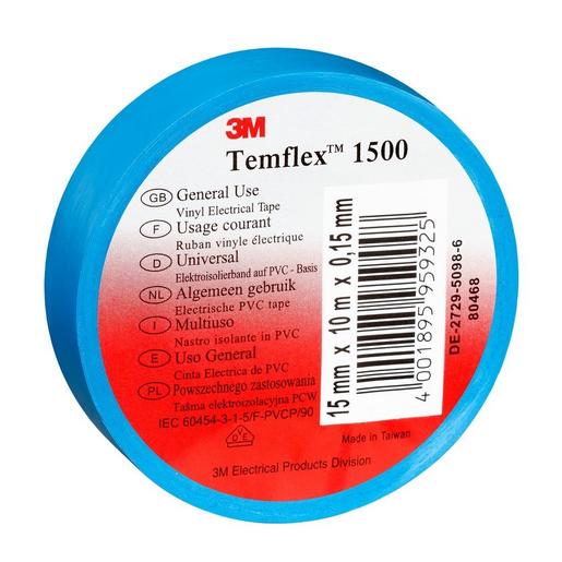 TEMFLEX150019X25BL 3M(TM) Temflex(TM) 1500 Vinyl Elektro-Is