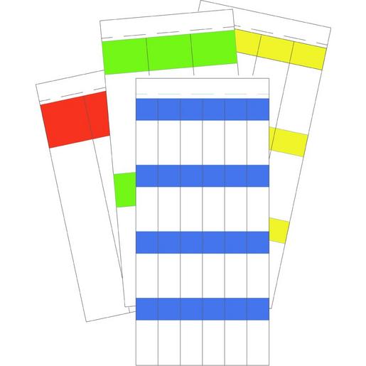 PBW-3813V Kabelmarkierer, Taschenbuch, weiss 38,1