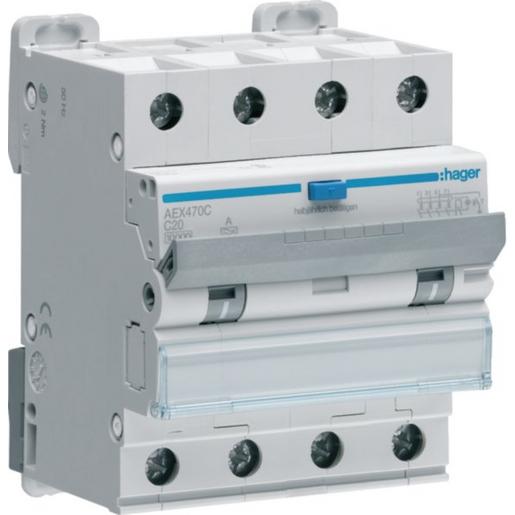 AEX470C FI-LS 4P 10kA C-20A 100mA A