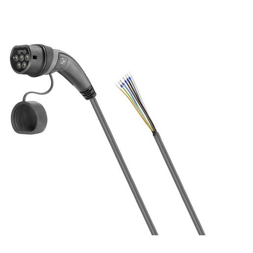 CA-T2WB-5.5M-22/3P-R-BBG Ladekabel E-Mobilität, Steckertyp Ladepu