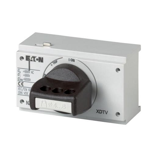 NZM1-XDTV-NA Drehgriff, schwarz, abschliessbar am Gri