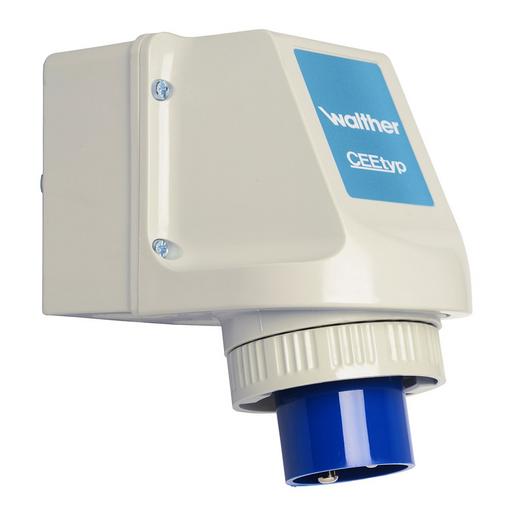 618306 Wasserdichter Wandgerätestecker zur Inne