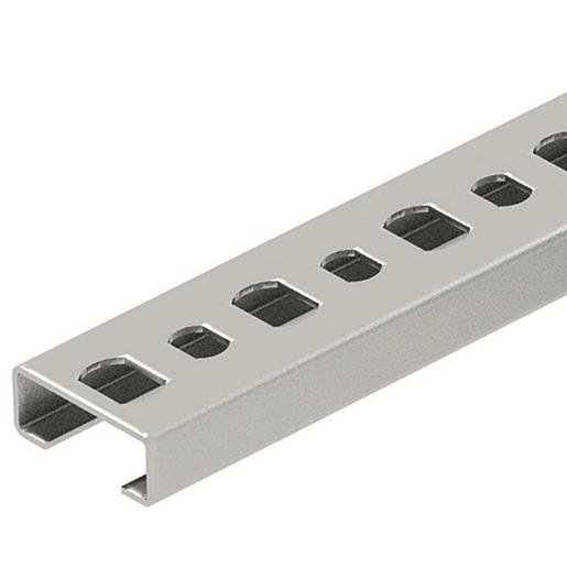 CL2008P2000A2 Profilschiene gelocht, Schlitzweite 11mm