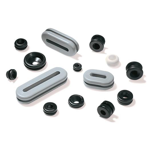 HV1502-PVC-BK (2000) Durchführungstüllen HV1502 Schwarz PVC 2