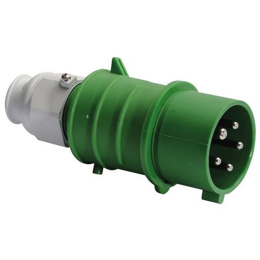 21885 Stecker QC TE 32A 5p >50V grün >300-500