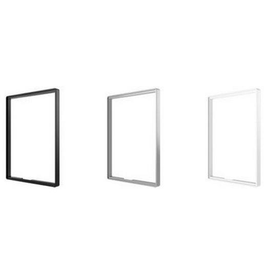 ZAC-PFTMD-W Zennio Polykarbonat-Rahmen für Modellrei