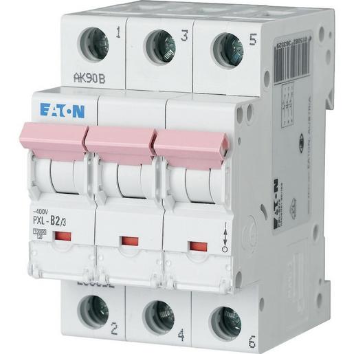 PXL-B2/3 Leitungsschutzschalter, 2 A, 3p, Charakt