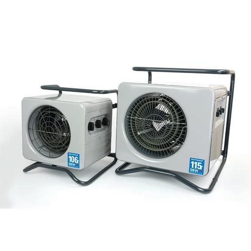 DEVItemp 106 T Industrieheizlüfter 400 V, 6 kW, mit Ein