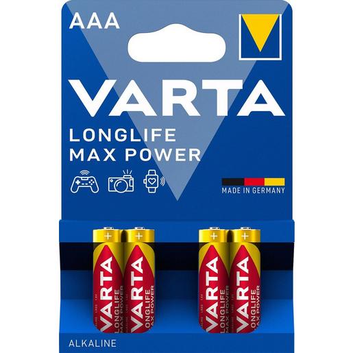 Longlife Max Power AAA 4er DE Batterie AAA Varta Longlife Max Power 4e