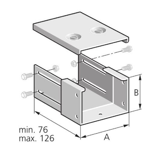 TSKH 150/100 S Teleskophälfte
