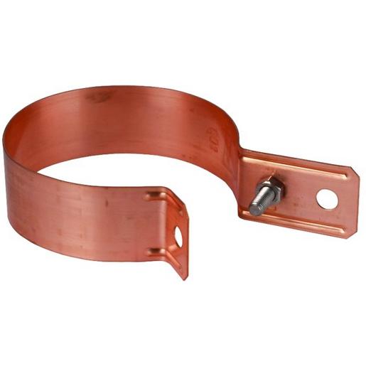 RRS 100 B11 CU Regenrohrschelle D 100mm Cu m. Anschluss