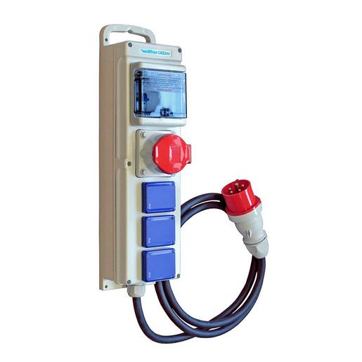 6510102 Tragbare Kunststoff-Steckdosenleiste In: