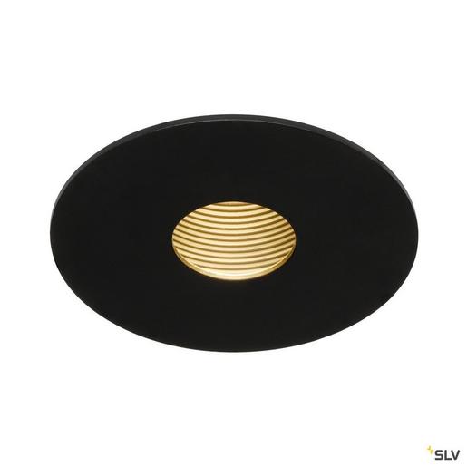 H-LIGHT 1 DL schwarz 2700K rund 20° H-LIGHT 1, Einbauleuchte, LED, 2700K, ru