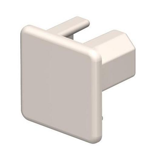WDK HE20020CW Endstück 20x20mm Polyvinylchlorid cremew