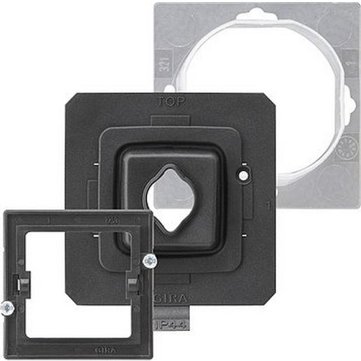 025120 Set IP44 Wippschalter/-taster Edelstahl