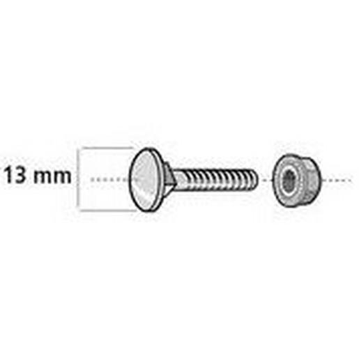 CM801011 Schraube +Mutter BTRCC 6X20 EZ