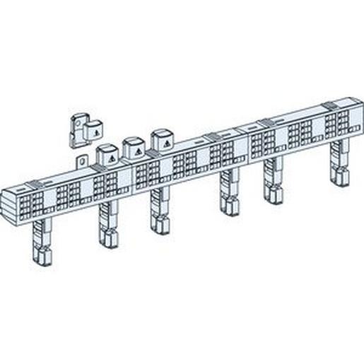 04026 Multiclip-Verteilerblock, 4p, 200A, B =